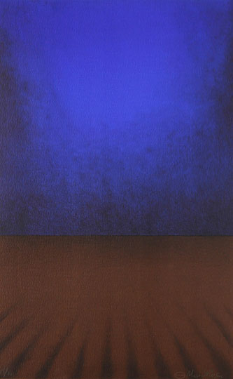 Maria Hillfon  www.hillfon.com  Sent II - Late II, 50x80 litografi, lito